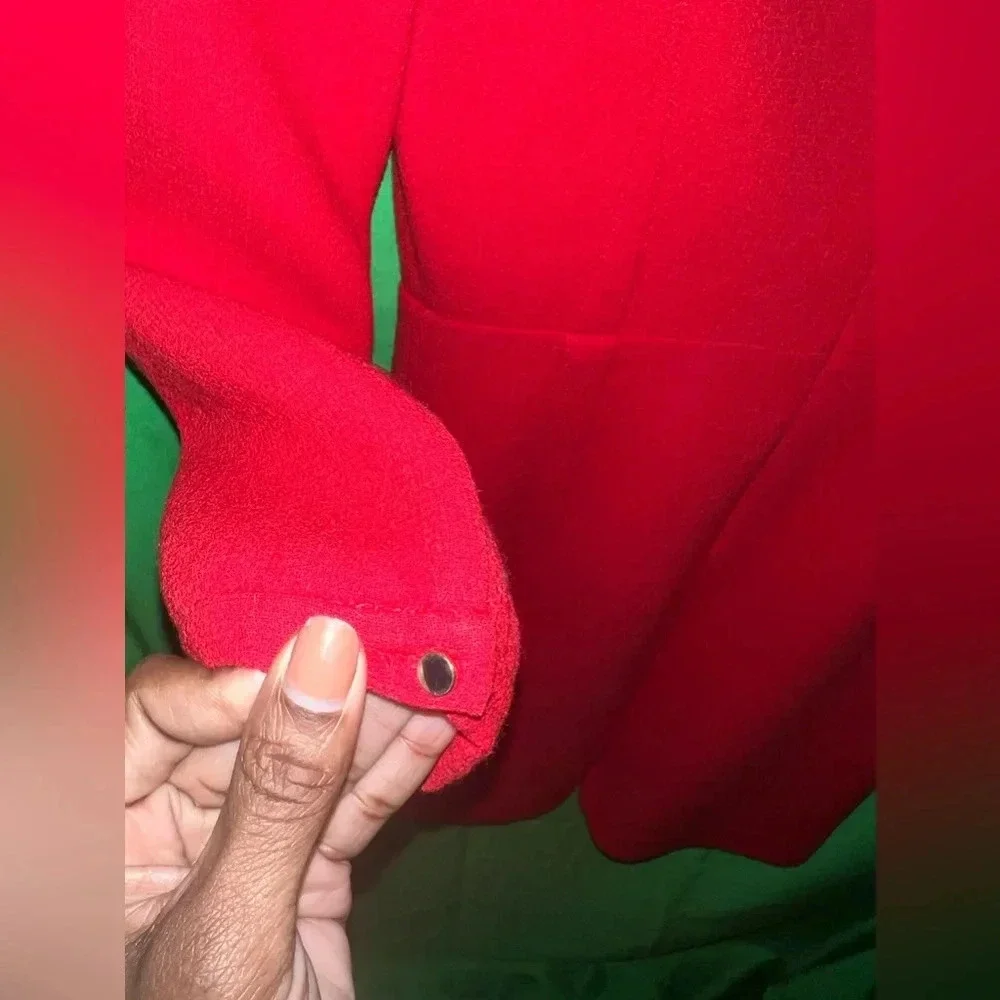 Red J. Crew Collection Cocktail Dress size 2